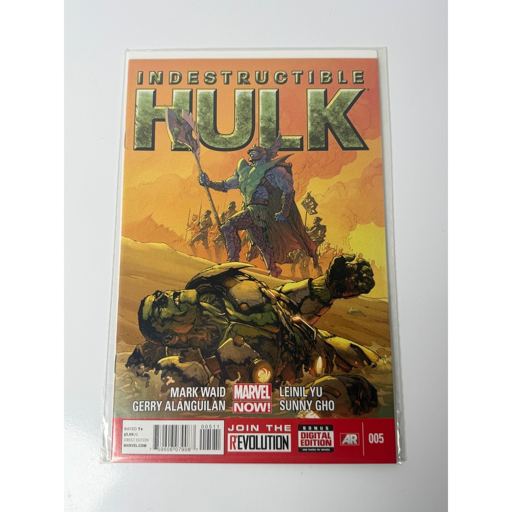 Indestructible Hulk 5 Marvel Now 2013 Mark Waid Leinil Yu Bruce Banner Marvel